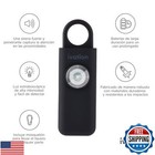 Ivation Personal Sos Alarm Keychain   Self-defense Safety Siren And Led Panic