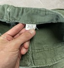 Vintage 1960s 70s Vietnam Og 107 Fatigue Pants Button-fly Repaired 31x30