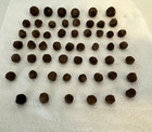 Lot Of 54 Dropped Civil War Musket Balls  different Sizes  Alabama Estate