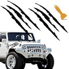 Claw Marks Car Sticker - Universal Headlight And Bumper Stripe Decal  Monster 