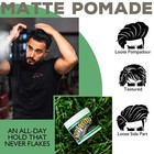 Suavecito Pomade Matte  no Shine  Formula 4 Oz  2 Pack - Medium Hold Texture