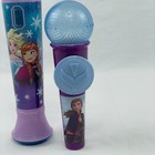 Disney Frozen Anna   Elsa Sing Along Microphone Set Kids Toy Music And Lights