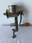 Vintage Climax No  51 Cast Iron Meat Grinder     Complete Antique Butcher Grinder
