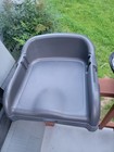 Graco Blossom 6-in-1 Convertible High Chair Recline Tray Footrest Gray black