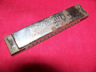 Antique M Hohner Donauwellen Harmonica Germany Old Vintage Musical Instrument