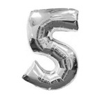 16   Foil Number Self Inflating Balloons Birthday Age Party Wedding Baloon   