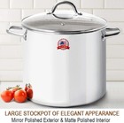 Olla Tamalera De Acero Inoxidable Sin N  quel Niquel Para Tamales 20qt Steamer