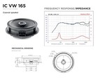 Focal Ic Vw 165 Vw seat   koda Plug play Oem Replacement 6 5   165mm coaxial Kit