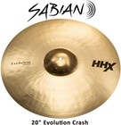 Sabian Hhx 20  12006xeb Evolution Crash Cymbal With Brilliant B20 Metal Finish