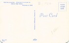 Postcard Liberty High School  Bethlehem  Pennsylvania Vintage 1950s