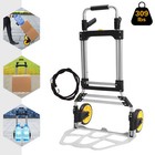 Hand Truck Trolley 264 275 309lbs Folding Aluminium Luggage Cart Shopping Dolly