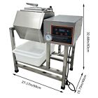 32l Vacuum Pump Meat Tumbler Hexagonal Marinating Machine Food Processing 350w