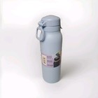 Ello Flip Fill 32 Oz Stainless Steel Blue Water Bottle Easy Clean Quick Bpa Free