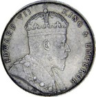 Straits Settlement Edward Vii Dollar 1907 Ef