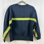 Vintage The Limited Too Athletic Crewneck Blue With Green Sweatshirt Size 16 