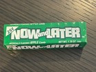 Vintage 1980   s Apple Now And Later Candy  Unopened Pack  Nos  Mint Condition  