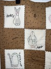 Christmas Nativity Wall Hanging Quilted Patchwork Embroidered Handmade