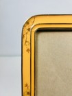 Vintage Bucklers Enamel Picture Frame Swivel Back  80 Floral Corners Made In Usa