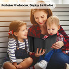 5x7 Photo Album Holds 64 Photos Black Inner Pages With Strong Elastic Band  Smal