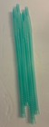 New Lot Of 55  Tupperware Whistle Straws Reusable Bendable Yellow Orange Teal