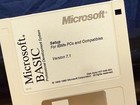 Microsoft Basic V 7 1 - Vintage 1990 On 3 5  Disks  8 