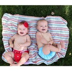 Alvababy Baby Cloth Diaper 6 Pack With 12 Inserts One Size Cloth Diaper Cover   