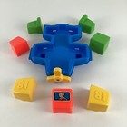 Airplane Child Toddler Toy Blocks Propeller Colorful Puzzle Vintage 1984