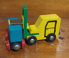 Brio - Forklift Truck Set - 33322 - Wooden Railway Train - Vintage - Used