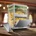 Nacho Chip Warmer Machine With Scoop  Commercial Grade Concession Display