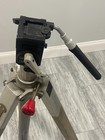 Vintage Davis   Sanford Floating Action Tripod W  Pan Tilt Head Untested