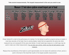 Zamp - Rz-61s Sa2025 Auto Racing Helmet - Snell Rated - Graphic Red blue