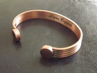 Pure Copper Magnetic Bracelet Arthritis Therapy Women Men Adjustable Roman Cuff