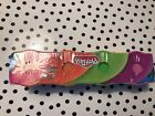 New Play-doh 4-pack Of Neon Colors- Orange  Red  Green And Purple  Free Shipping