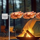 Heavy Duty Stainless Electric Bbq Spit Rotisserie Hog Roaster Motor   40kg Load