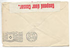 British South Africa To Switzerland Double Censored Cover 1917 Vf