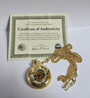 Kansas City Railroad Pocket Watch Gold Tone New