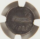 Mark Antony  Ar Denarius  32-31 Bc  Ngc Vf  Roman Imperial  Galley  Ac104 