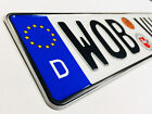 Vw Wolfsburg Rear German License Plate  wob  By Z Plates With Unique Number New