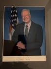 President Jimmy Carter Signed Picture And Letter--framed