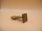 Vintage Square Brass Sun   Moon Sealing Wax Stamp Seal