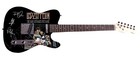 Led Zeppelin Facsimile Autographed Signed Graphics Photo Guitar