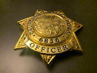 California Highway Patrol 6856 Officer Badge- Read Description