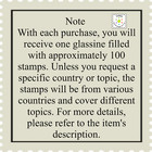 Mint Worldwide Stamp Collection  1 Glassine Per Lot - Many Different Countries