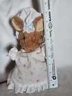 Vintage Eden Toys Beatrix Potter Plush Lady Mouse 1979 10  Stuffed Animal 