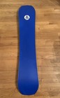 Burton Family Tree Hometown Hero 156wcm Wide Snowboard Channel Mount Black blue
