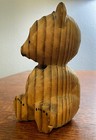 Vintage Ainu Wood-carved Bear     Traditional Hokkaido Handicraft - Japan