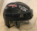 Dale Hunter Signed Washington Capitals Mini Helmet 3565 Pims Inscription
