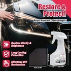 Headlight Cleaner And Restorer Spray - Restores Clarity  Removes Haze   