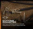 New Rage Hypodermic 2-blade Broadhead 100gr     Hybrid Tip  3-pack