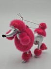 Pink Poodle Christmas Ornament